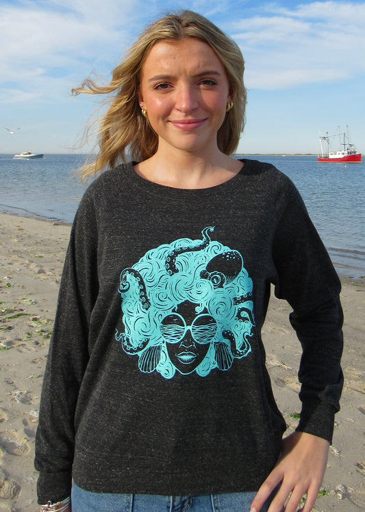 Sea-Dusa Charcoal Grey Pullover