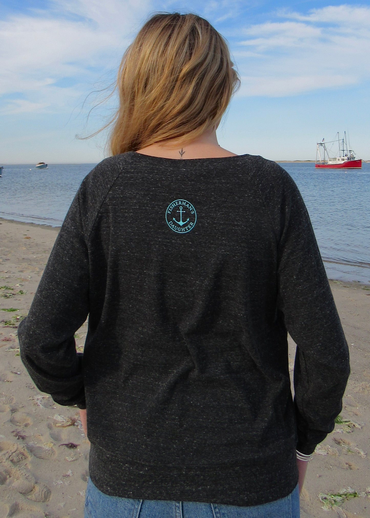 Sea-Dusa Charcoal Grey Pullover