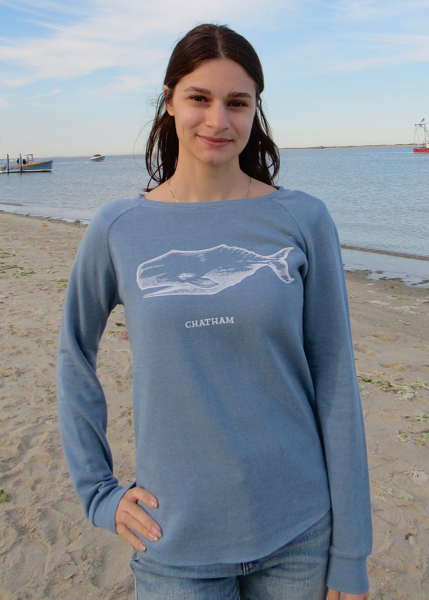 Chatham Whale Fleece Pullover
