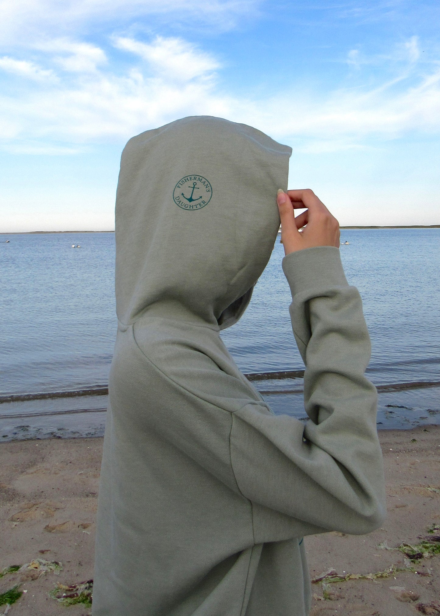 Mermaid Splash Cropped Hoddie
