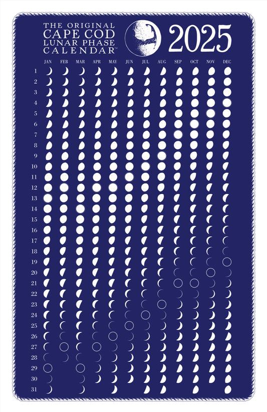 Cape Cod Lunar Calendar 2025