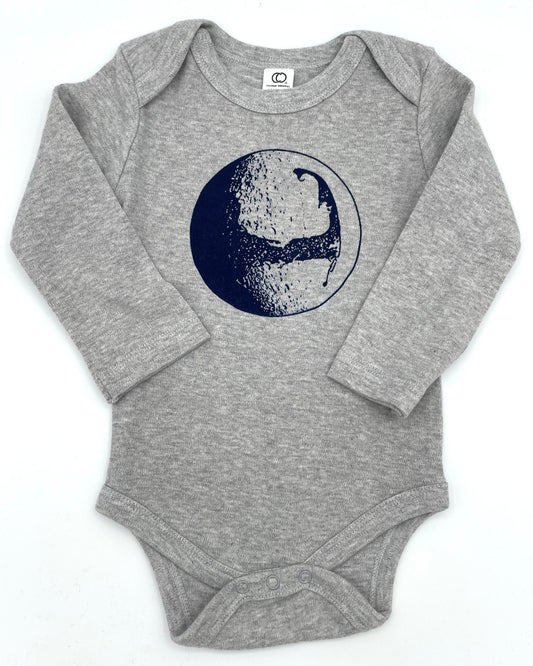 Cape Moon Long Sleeve Onesie