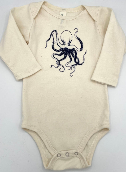 Octopus Long Sleeve Onesie