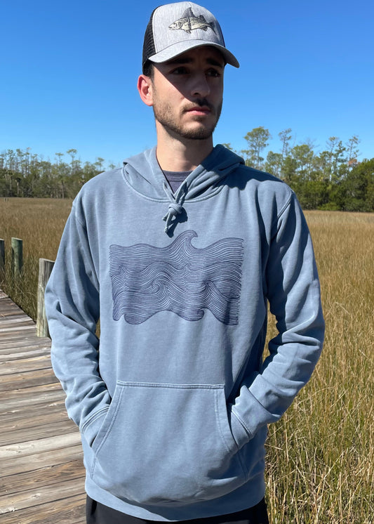 Life Comes In Waves Hoodie