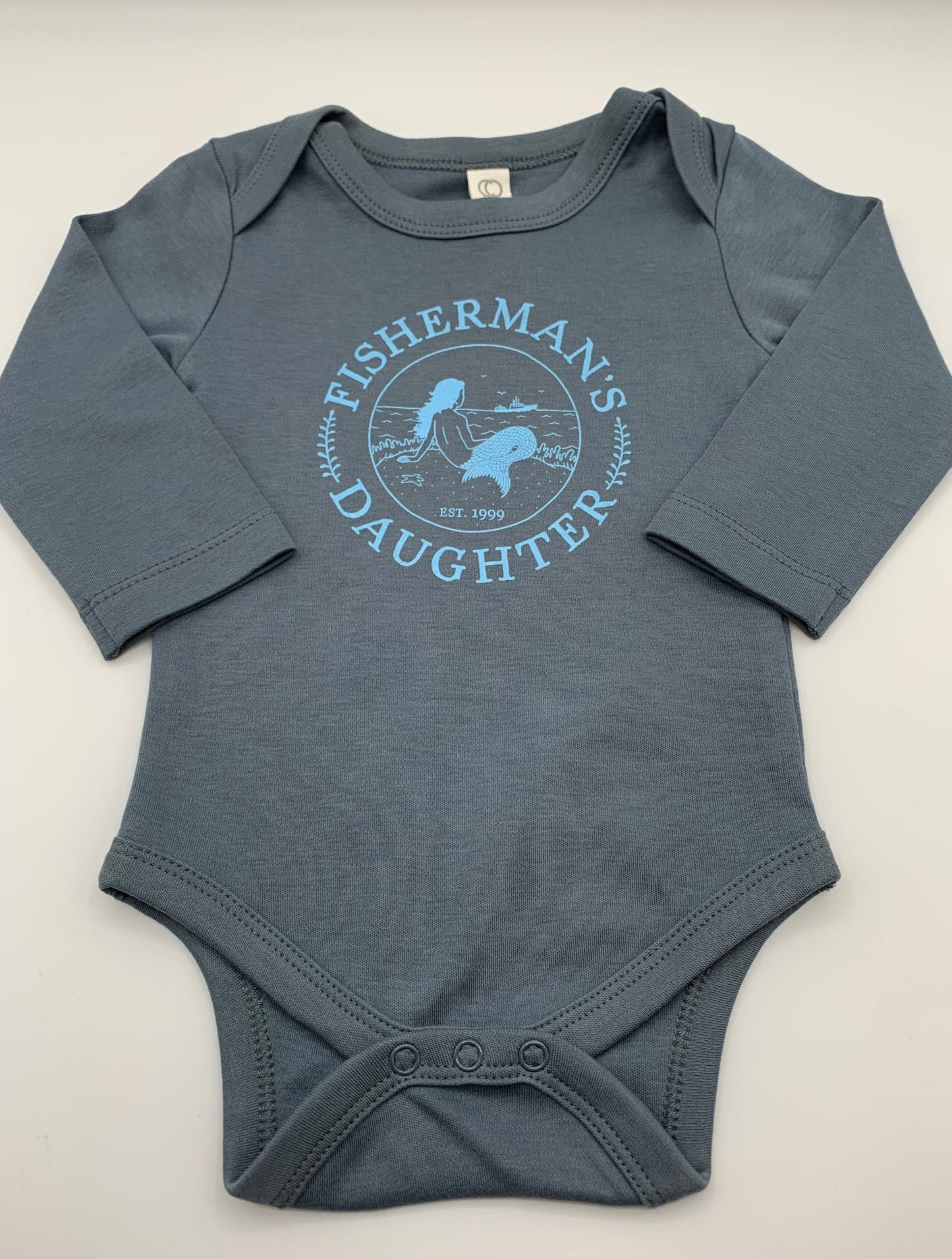 Mermaid Logo Long Sleeve Onesie
