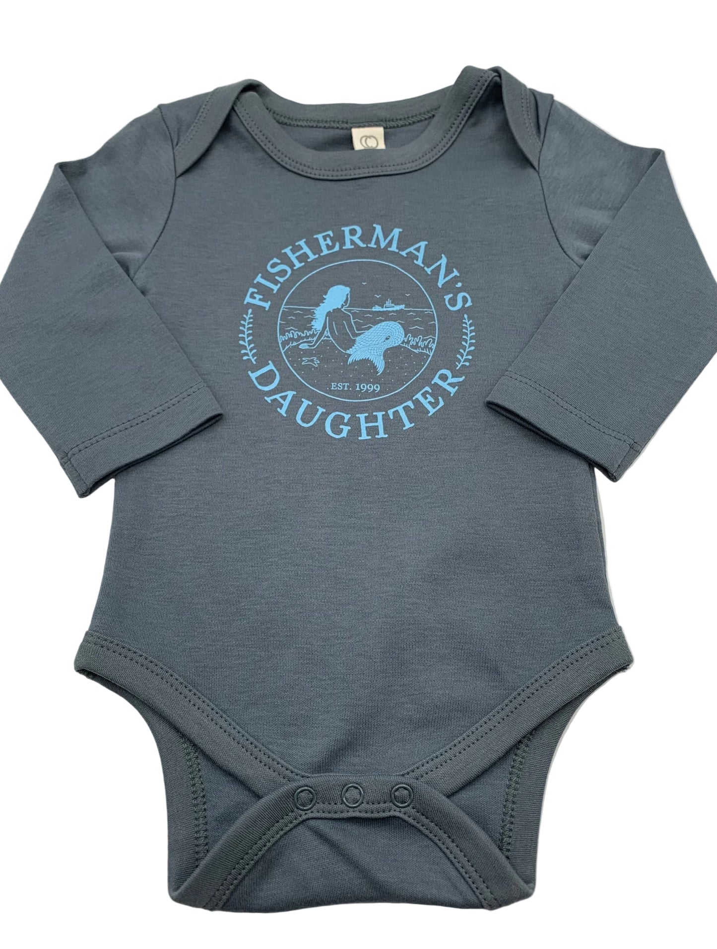 Mermaid Logo Long Sleeve Onesie