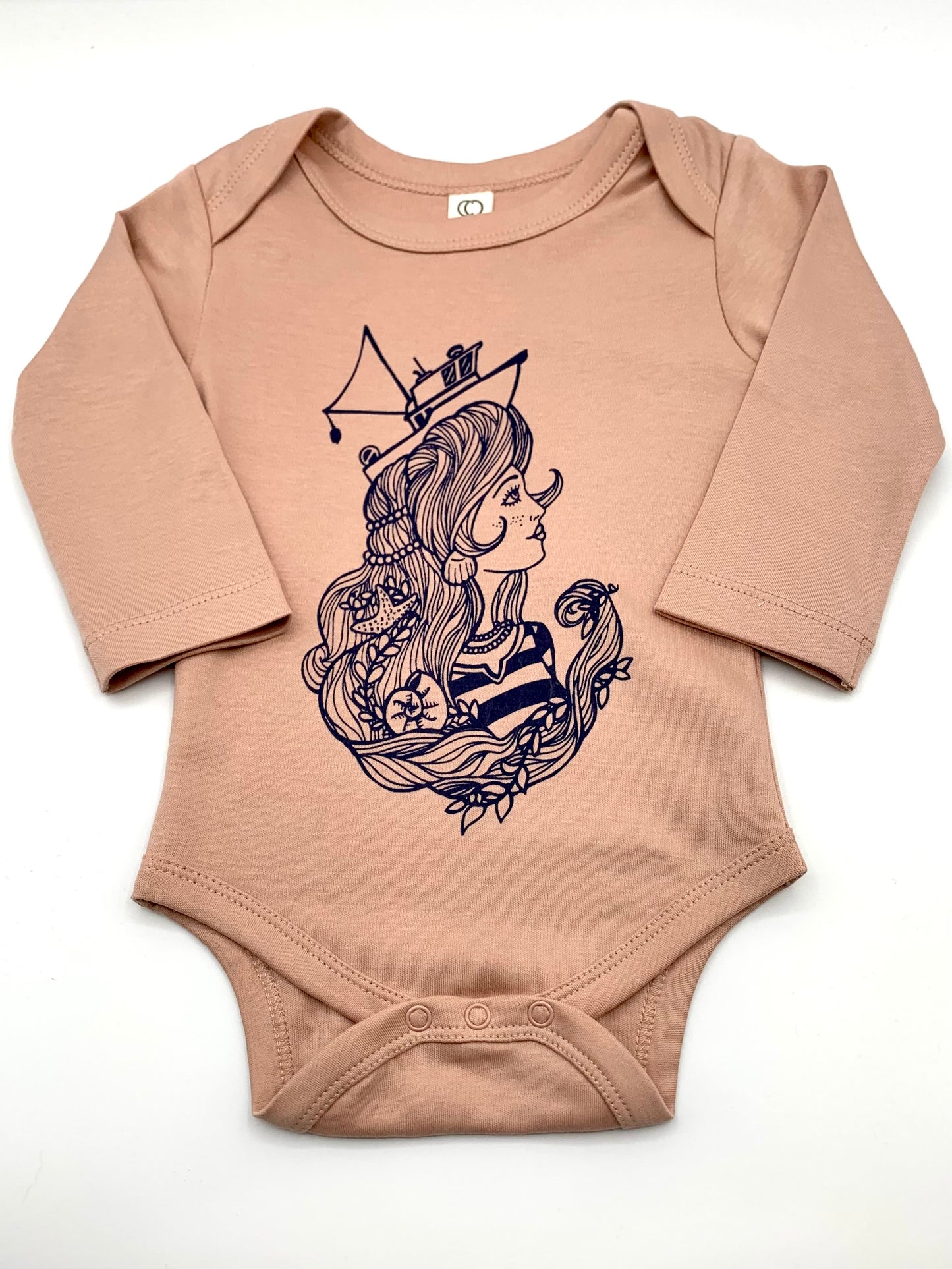 Figure Head Long Sleeve Onesie