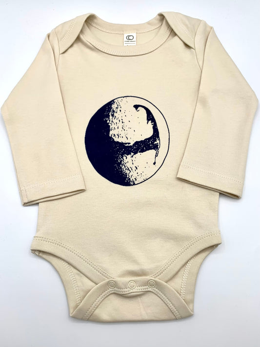 Cape Moon Long Sleeve Onesie