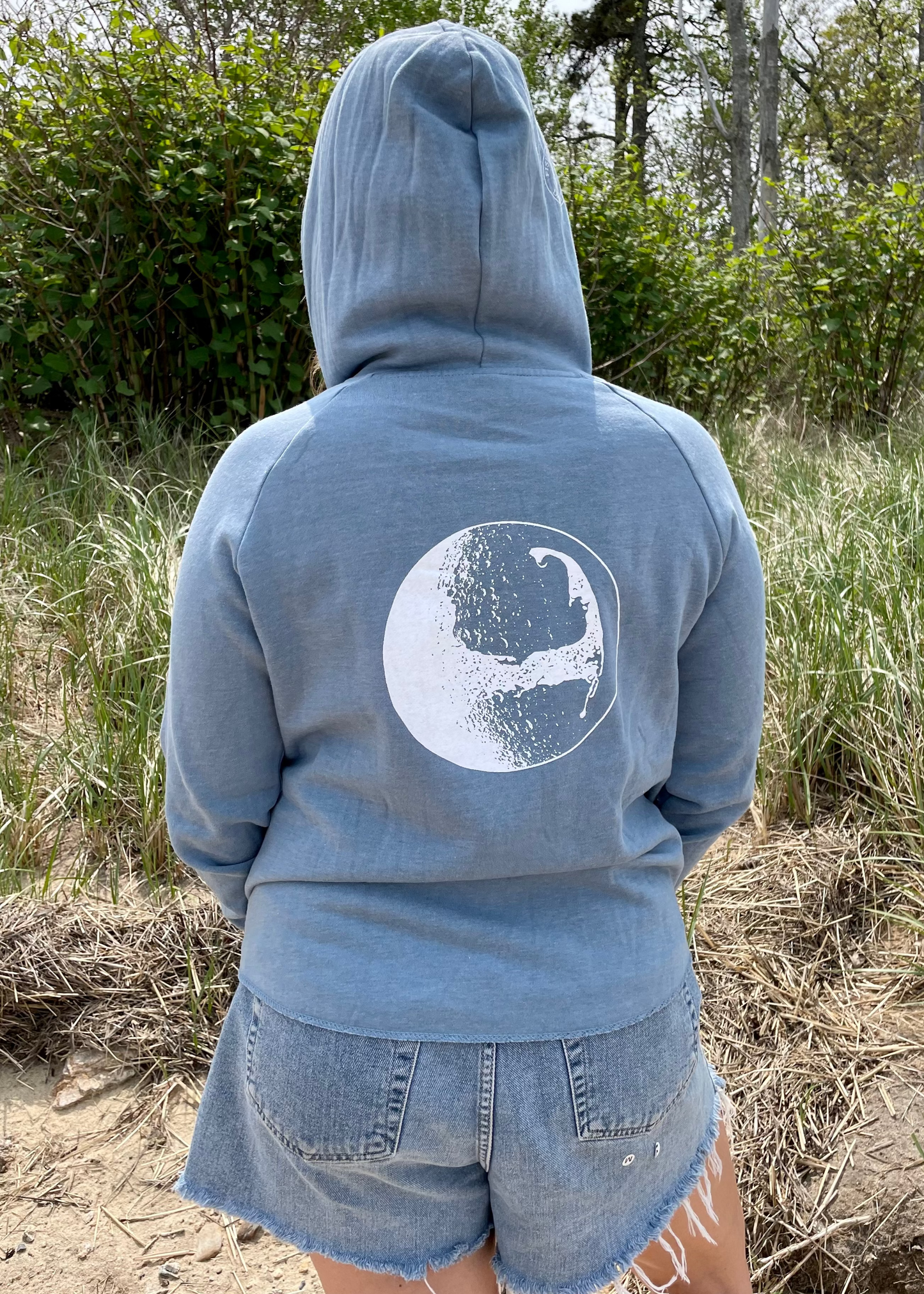 Cape Moon Zip Up Hoodie