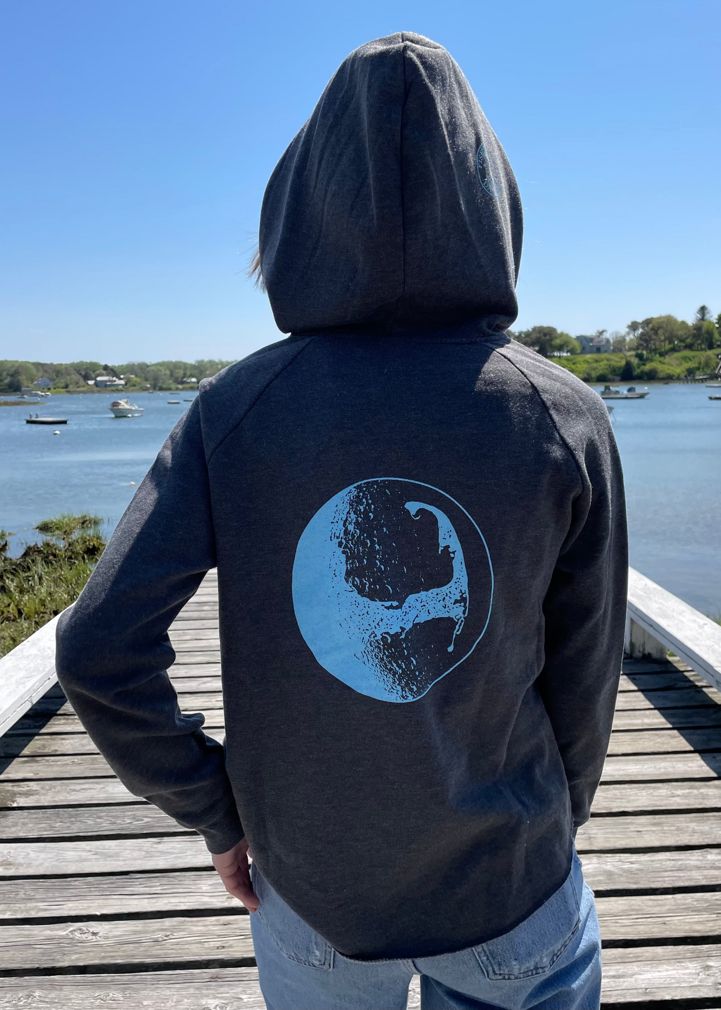 Cape Moon Zip Up Hoodie