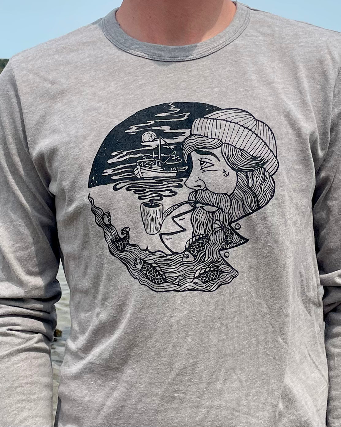 Salty Fisherman Long Sleeve