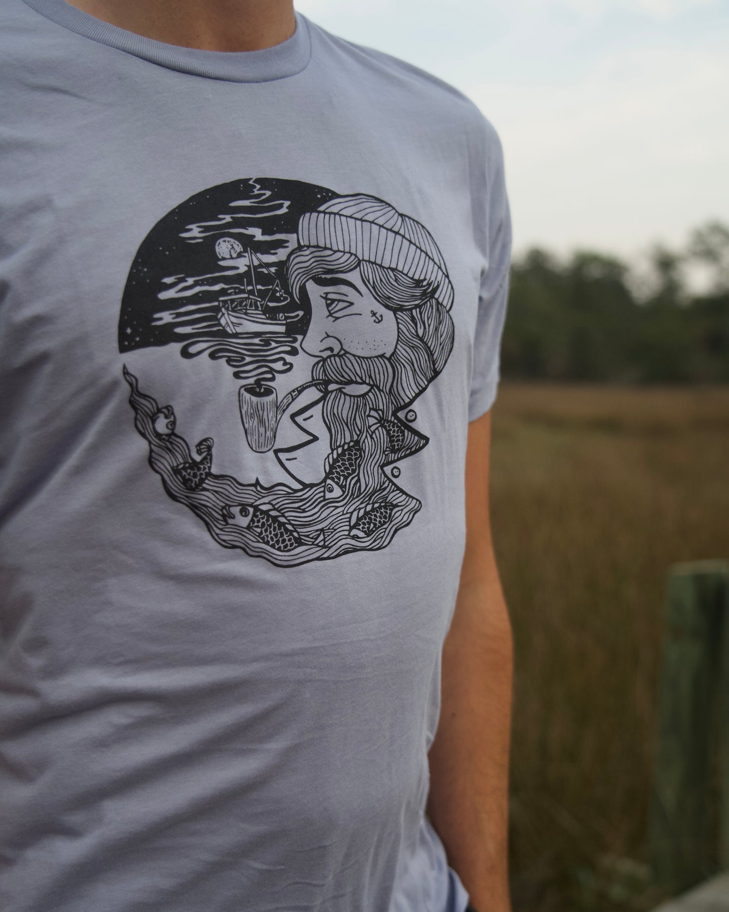 Salty Fisherman Tee