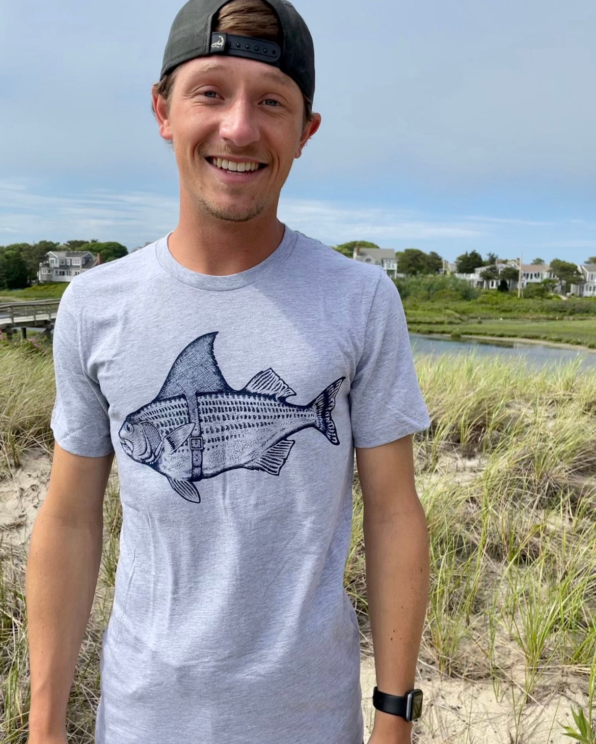 Bass Shark Fin Tee