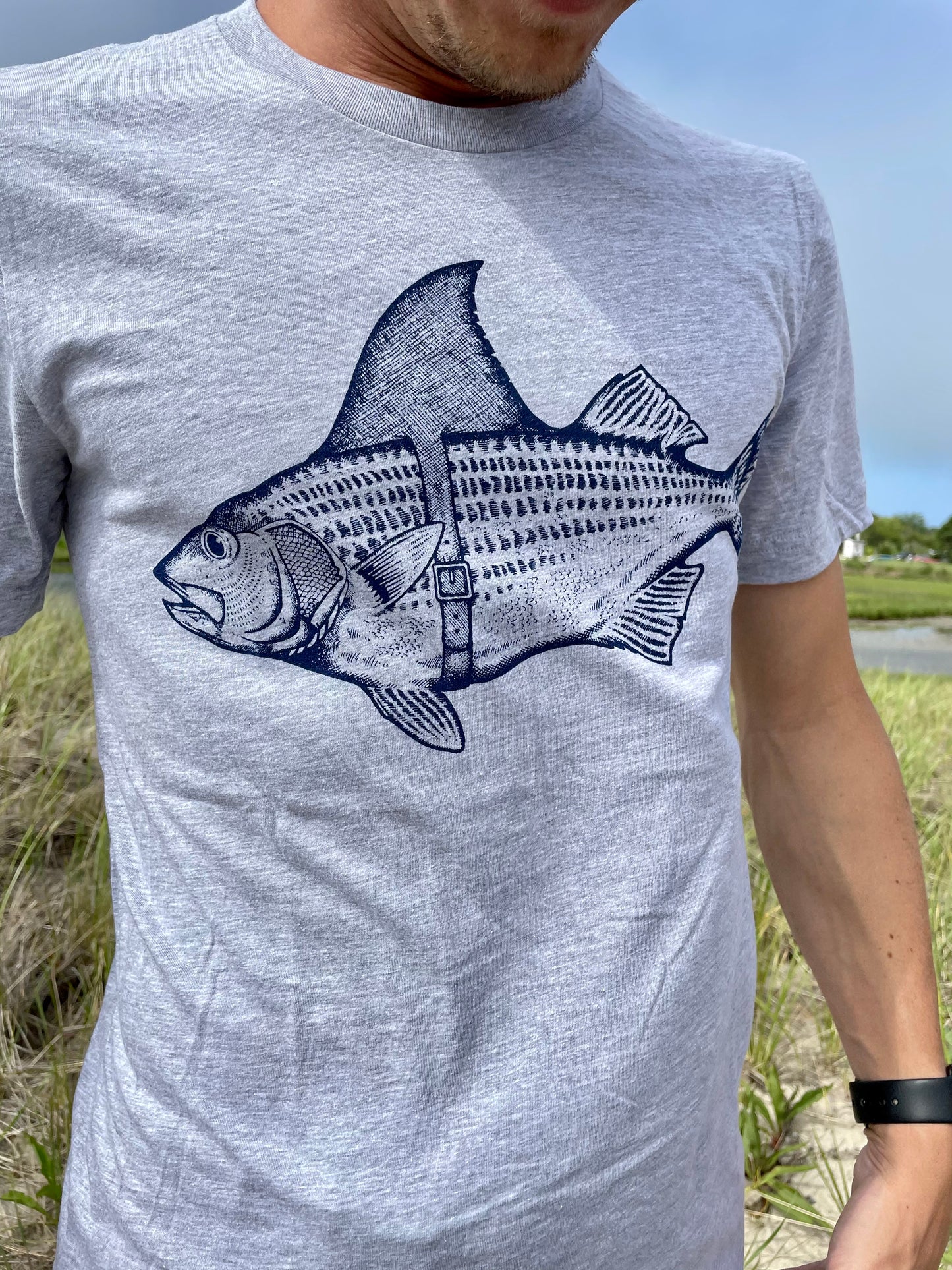 Bass Shark Fin Tee