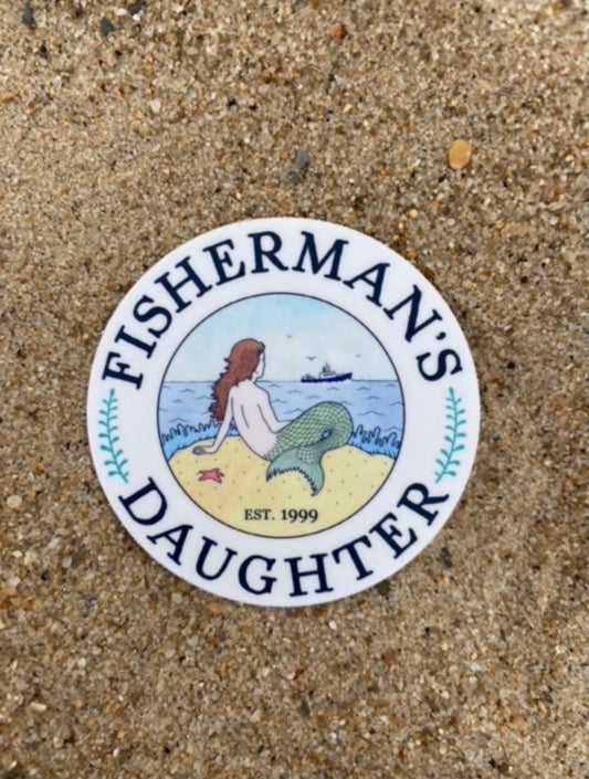 Sticker: Matte FD Mermaid Logo