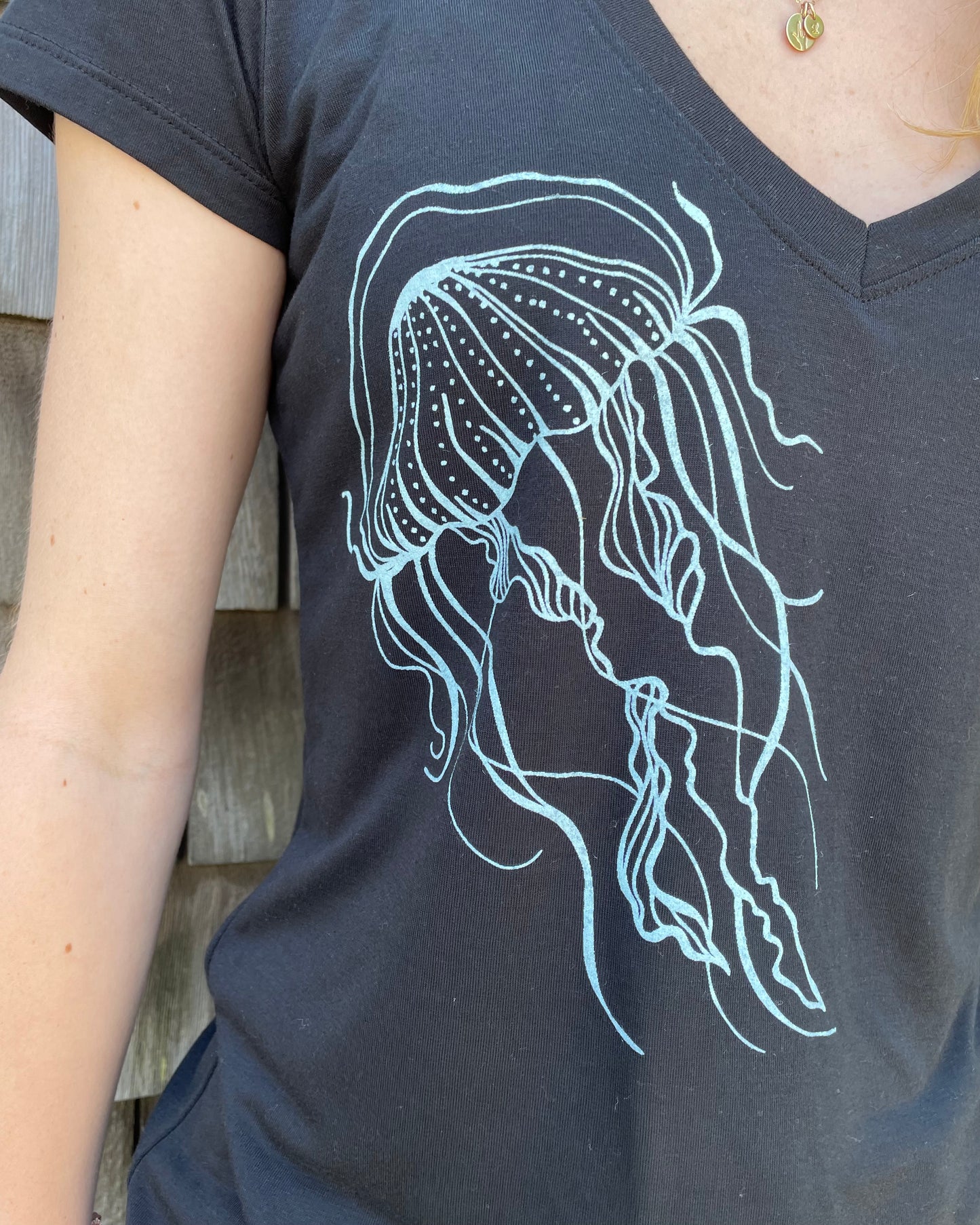 Jellyfish V-neck Tee