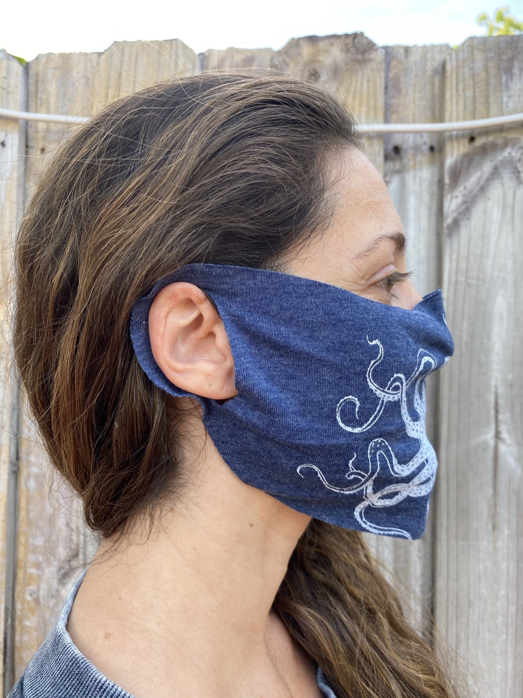 Six Pack Assorted Octopus Face Masks