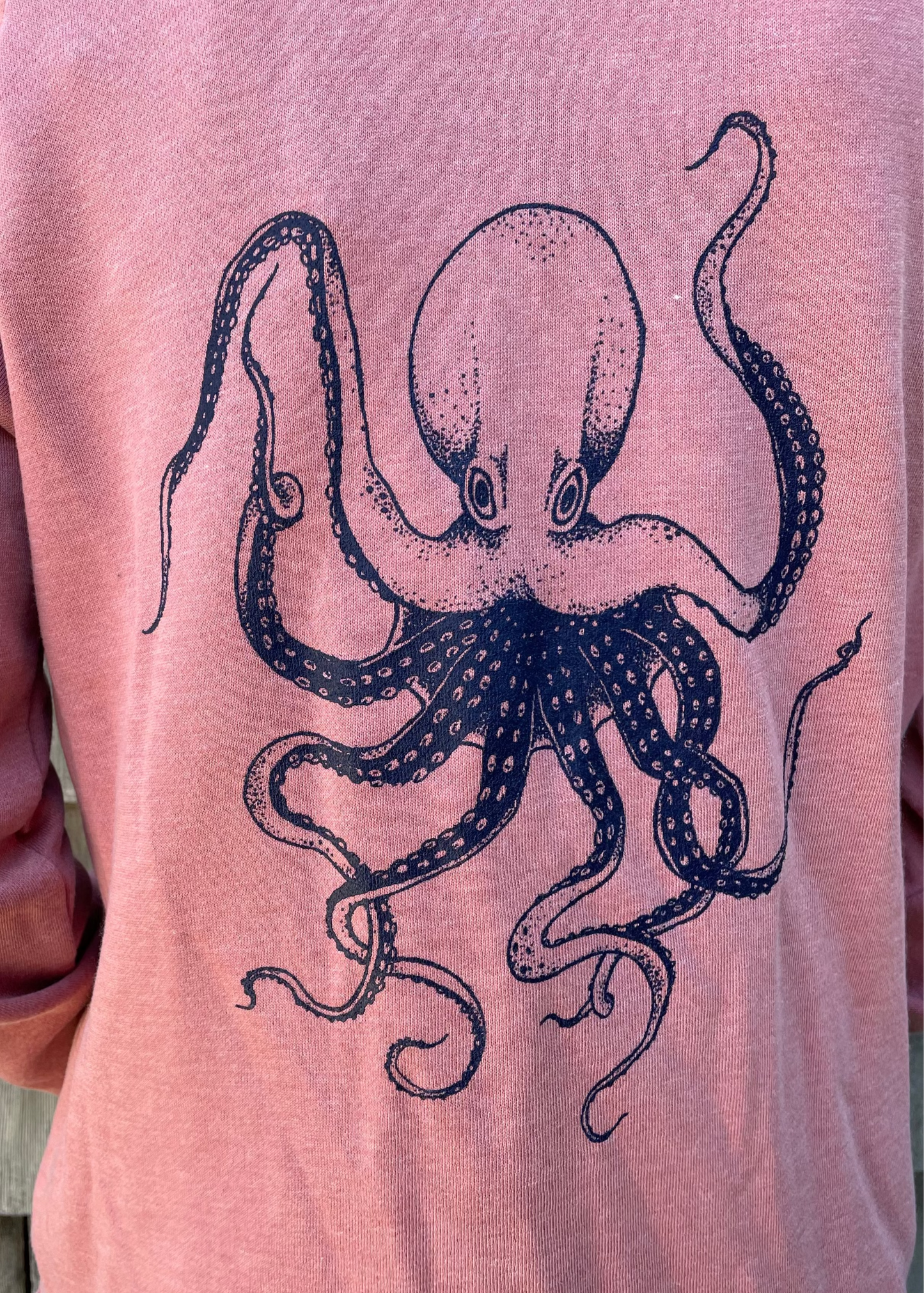 Octopus Zip Up Hoodie