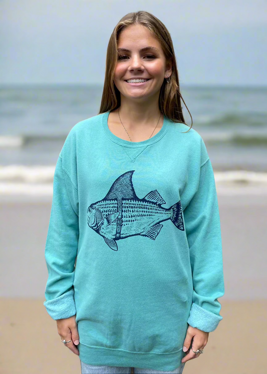 Bass Shark Fin Pullover