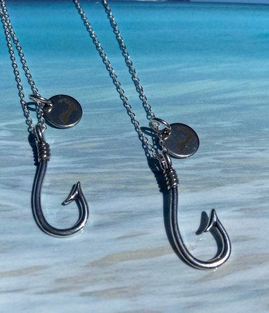 Cape Cod Girl Hook Necklace