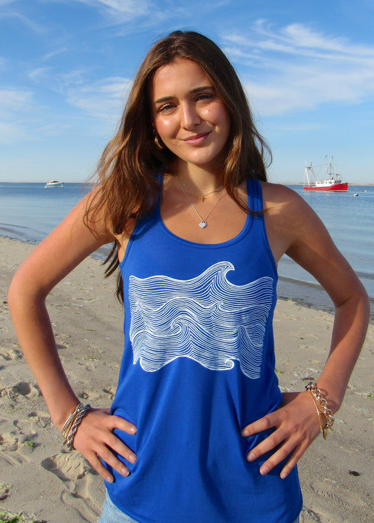 Life Comes In Waves Tank