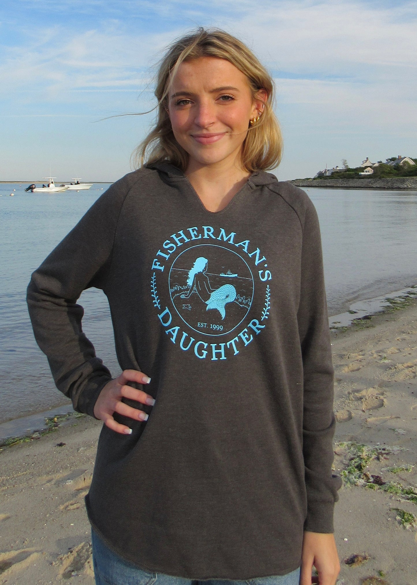 Mermaid Logo Fleece Hoodie