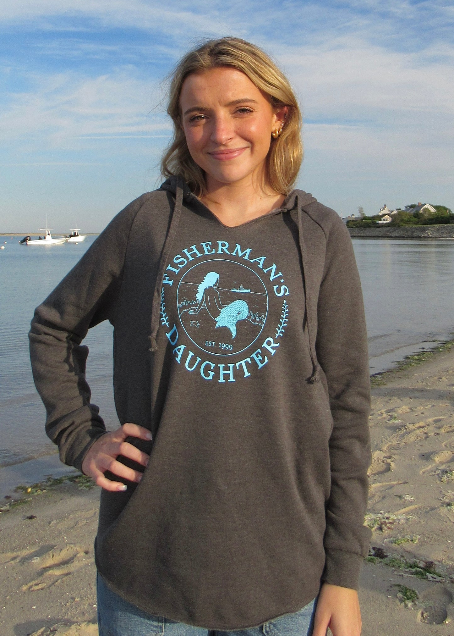 Mermaid Logo Fleece Hoodie