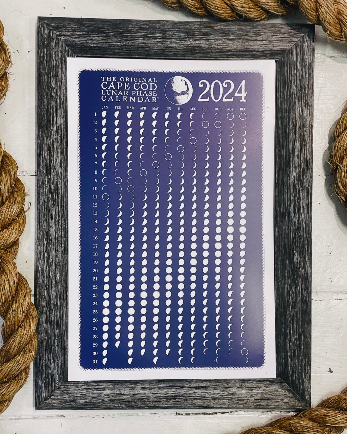 Cape Cod Lunar Calendar 2025 Fisherman's Daughter