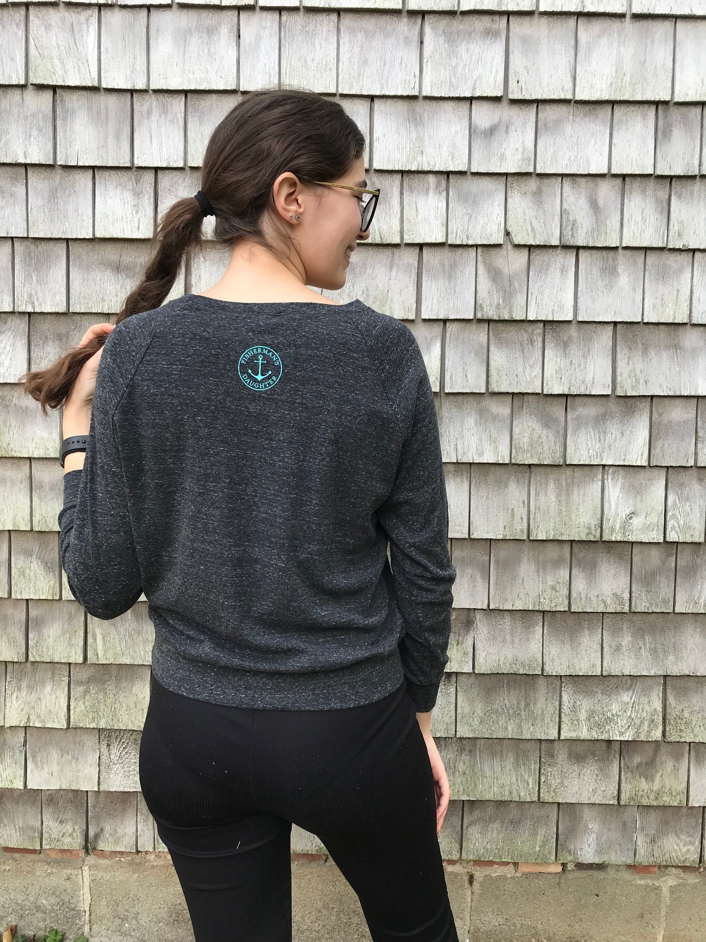 NEW!!!  Sea-Dusa Charcoal Grey Pullover