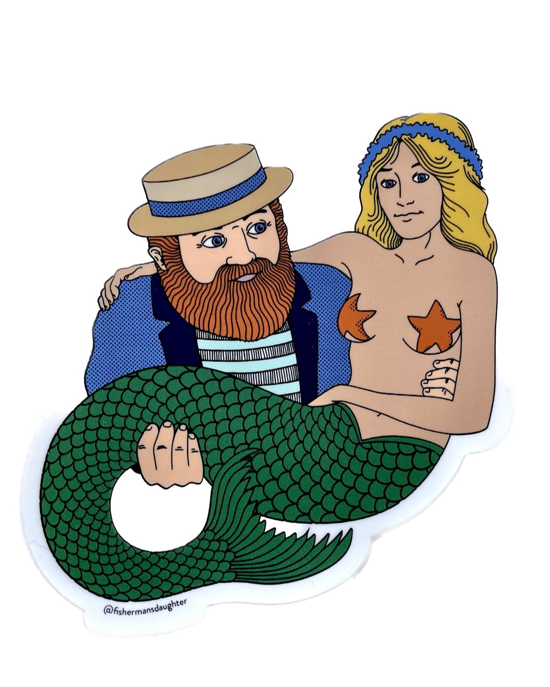 Mermaid & Fisherman