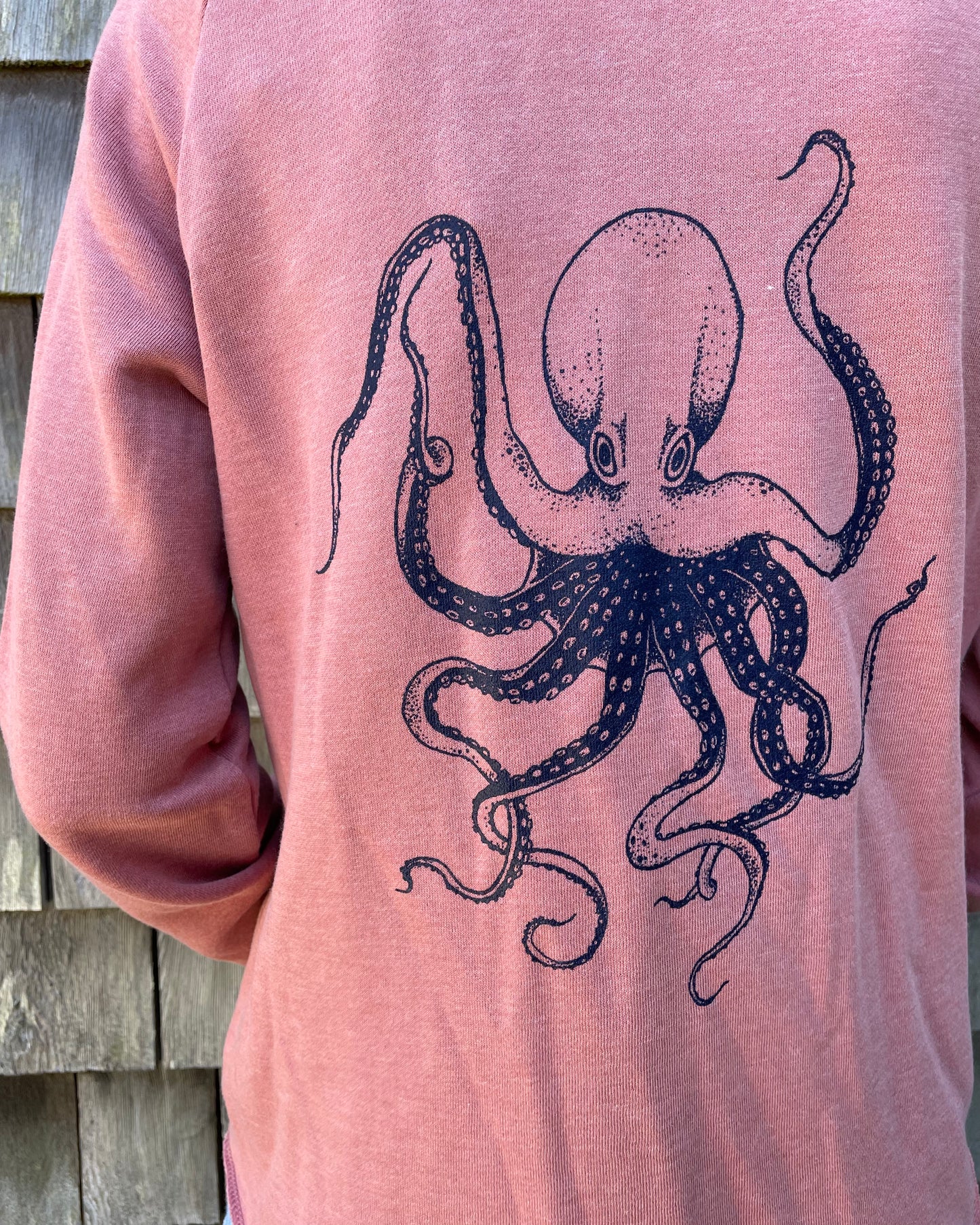 Octopus Zip Up Hoodie